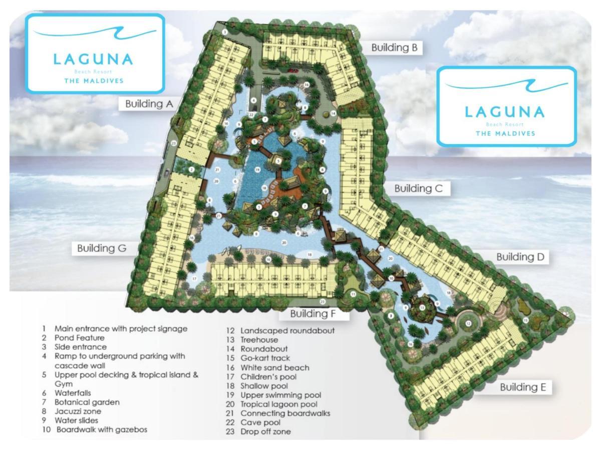Laguna Beach Condo Resort 3 Maldives Pattaya Pool View ลากูน่า บีช คอนโด รีสอร์ต 3 พัทยา Bãi biển Jomtien Ngoại thất bức ảnh