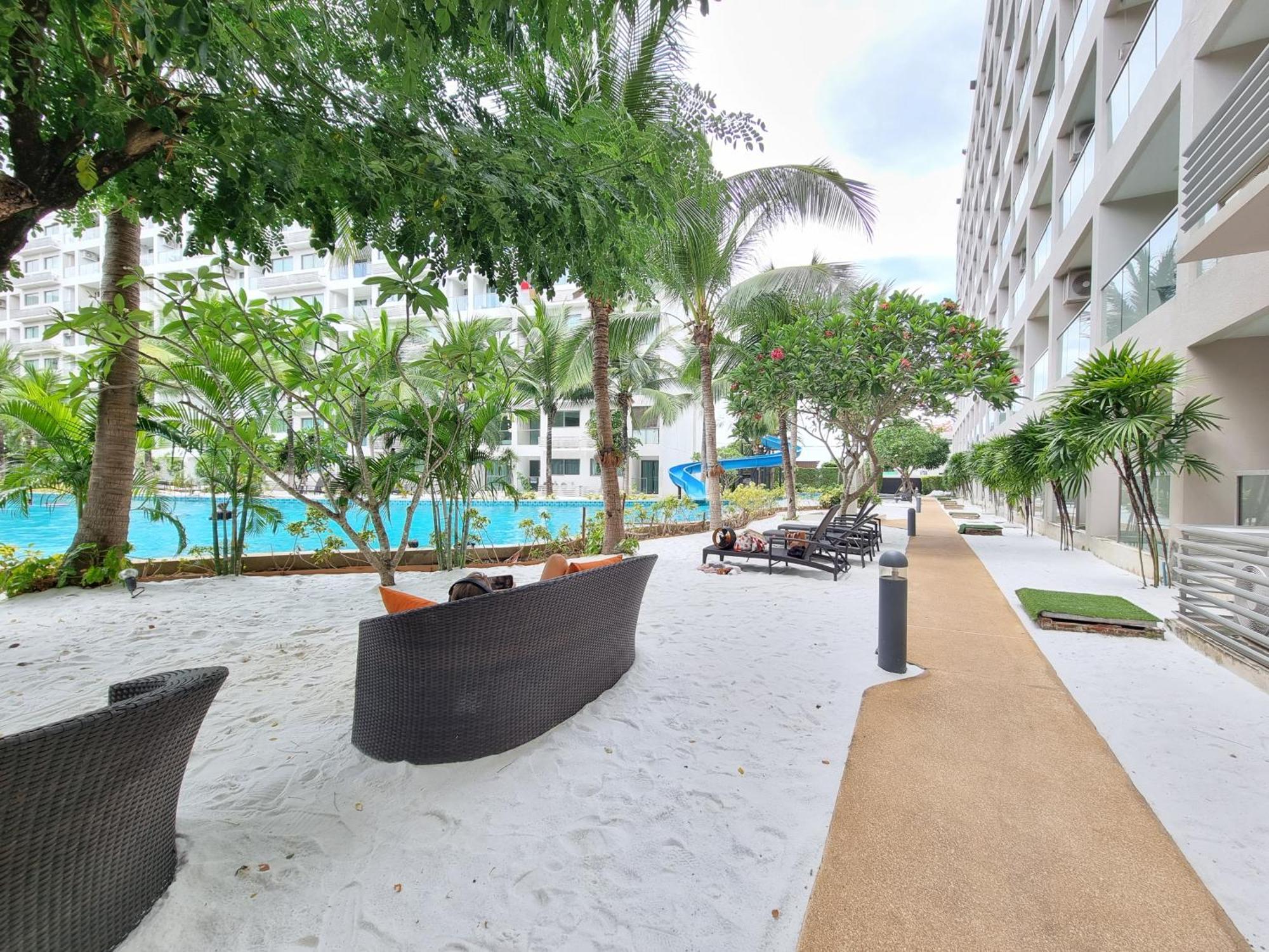 Laguna Beach Condo Resort 3 Maldives Pattaya Pool View ลากูน่า บีช คอนโด รีสอร์ต 3 พัทยา Bãi biển Jomtien Ngoại thất bức ảnh